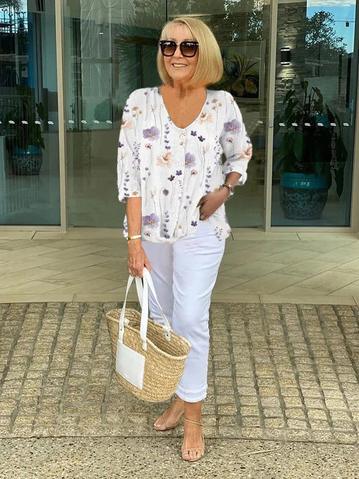 Romy | Floral Top