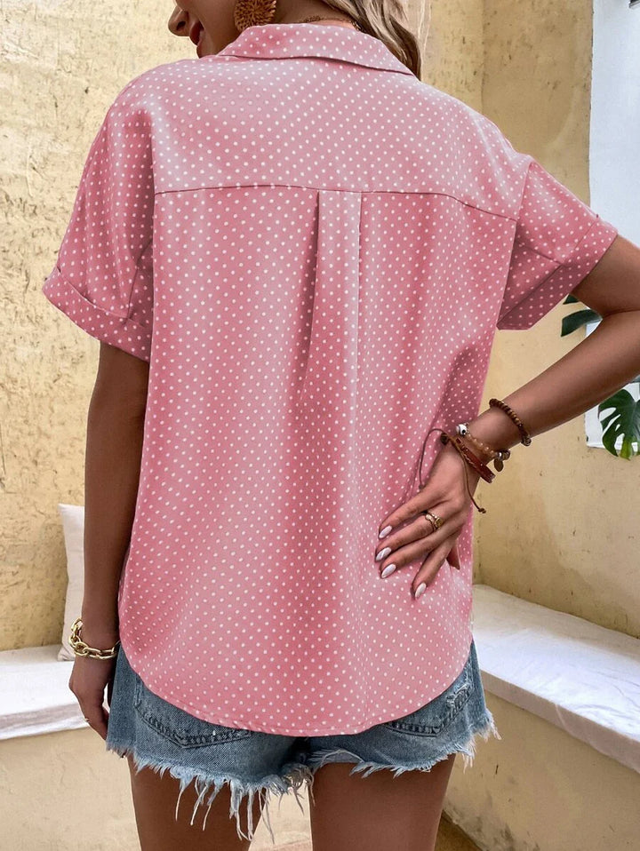 Lily | Stylish polka dot blouse