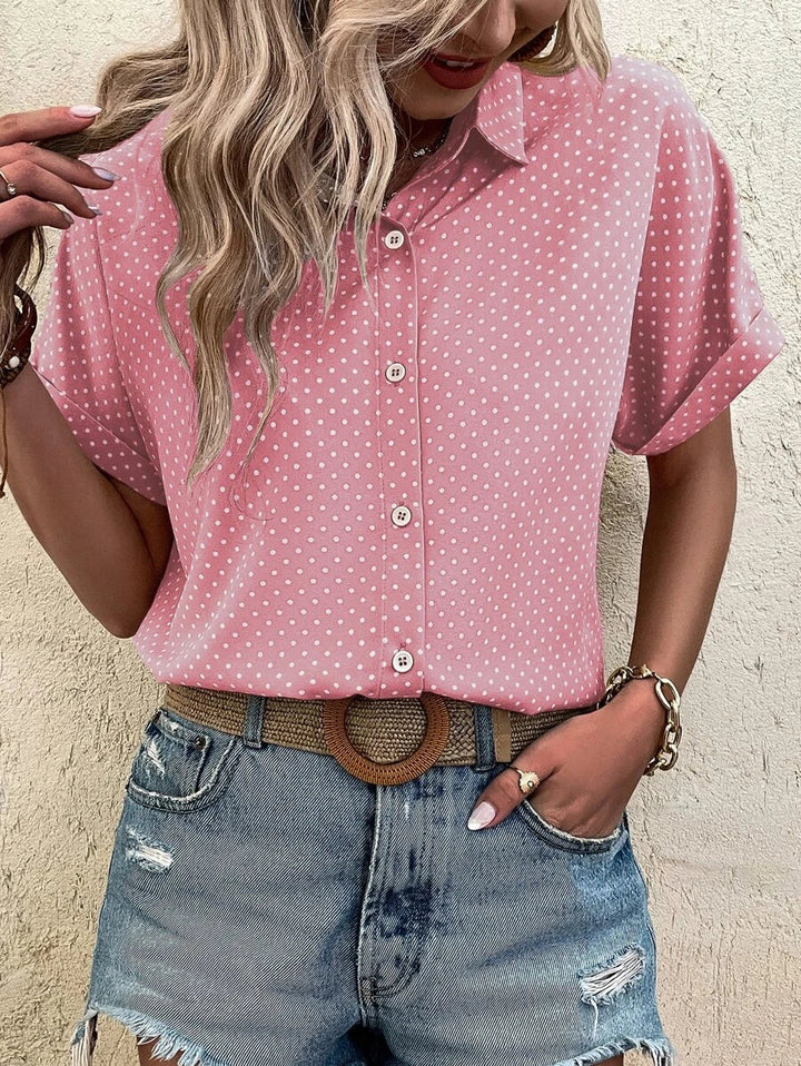 Lily | Stylish polka dot blouse