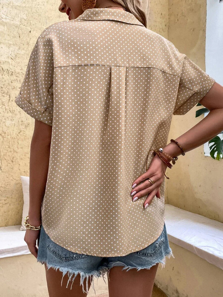 Lily | Stylish polka dot blouse