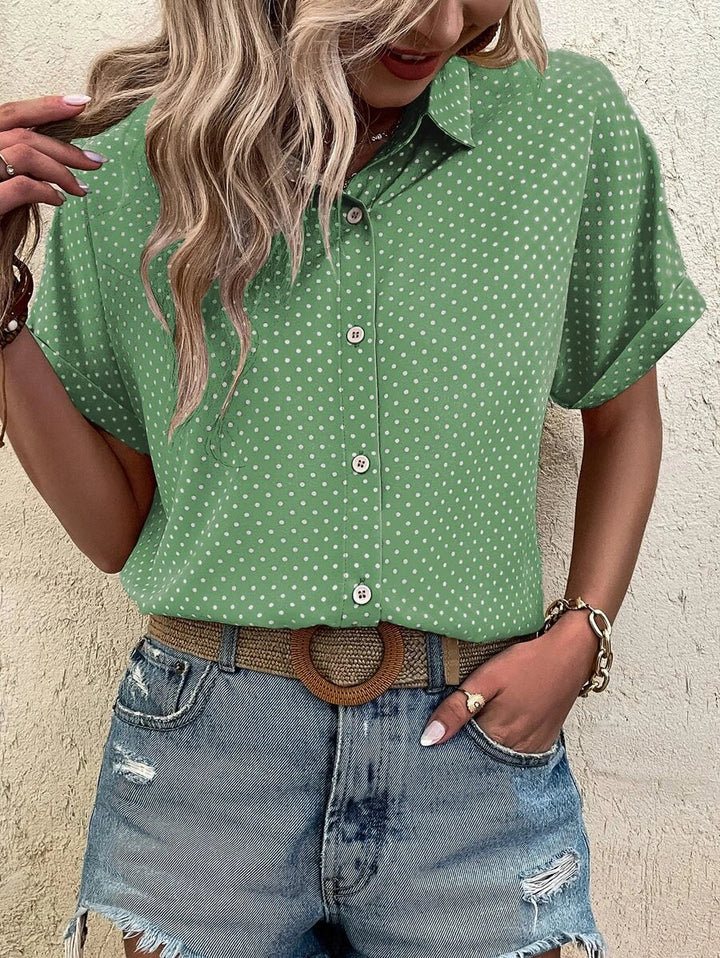 Lily | Stylish polka dot blouse