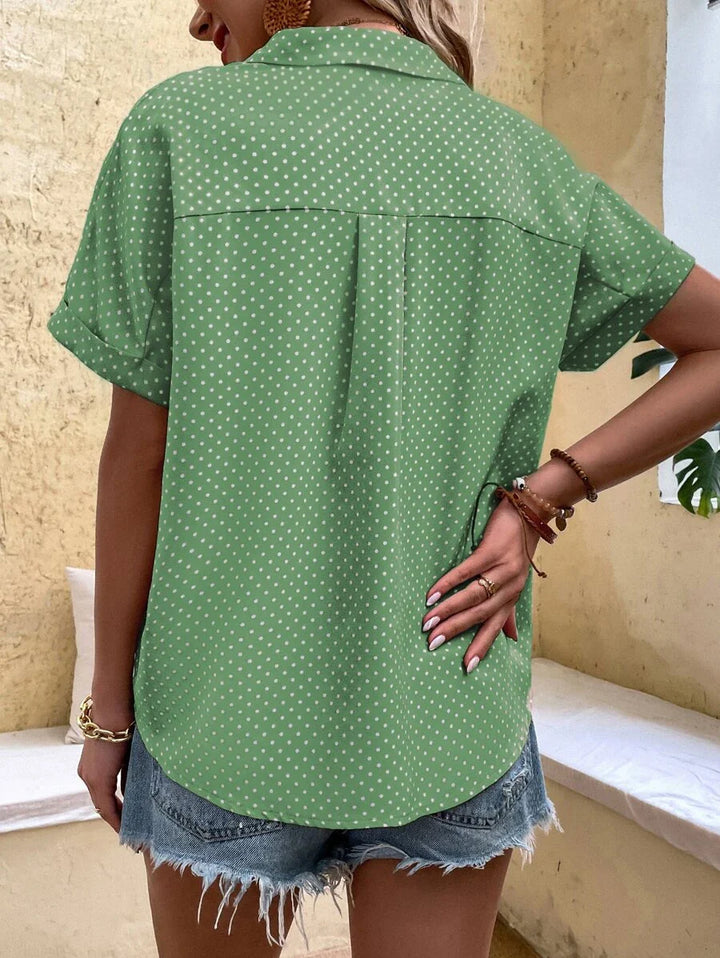 Lily | Stylish polka dot blouse