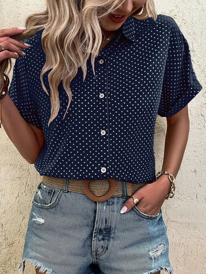 Lily | Stylish polka dot blouse