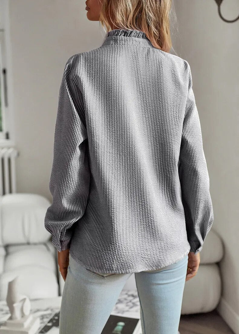 Celeste | Elegant Split-Sleeve Top