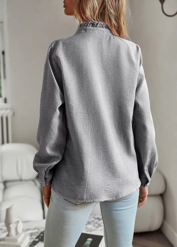 Celeste | Elegant Split-Sleeve Top
