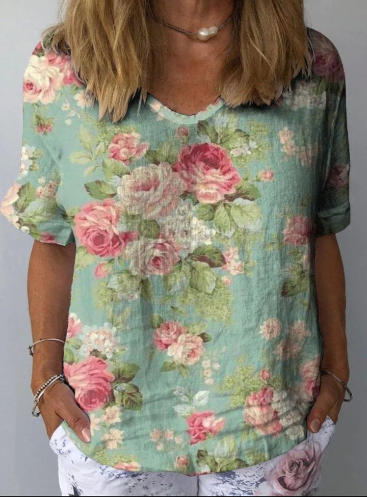 Lina | Floral blouse