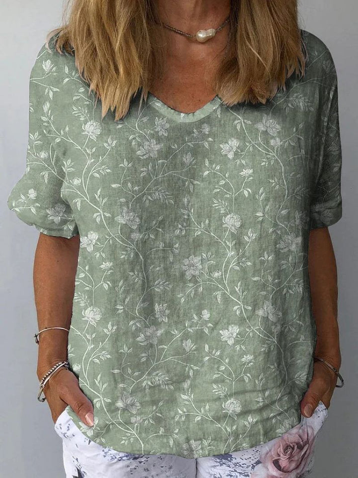 Lina | Floral blouse