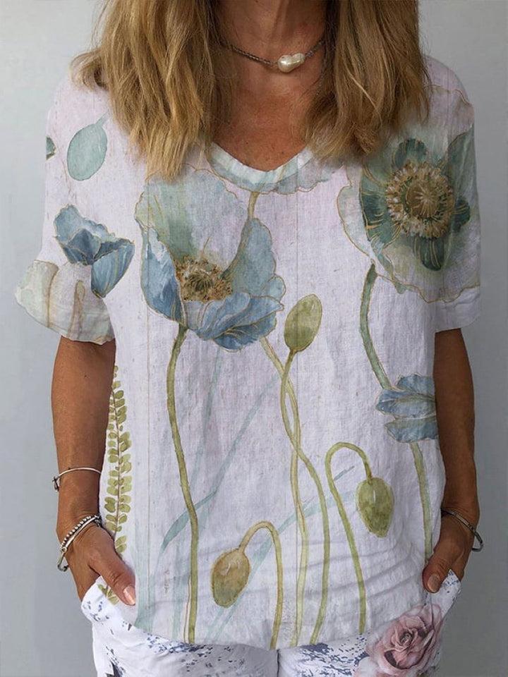 Lina | Floral blouse