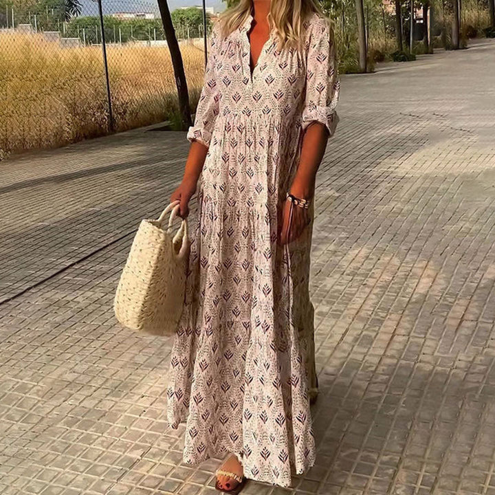 Ava | Elegant Boho Maxi Dress