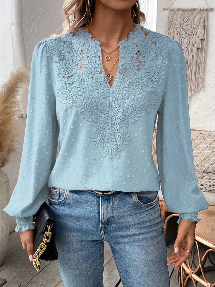 Mia | Luxury Lace Blouse