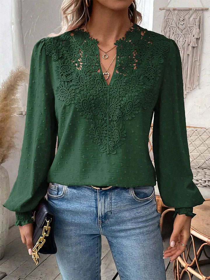 Mia | Luxury Lace Blouse