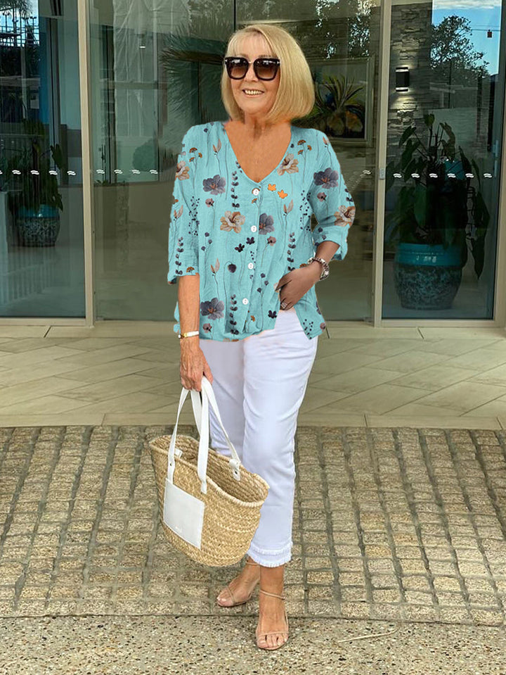 Romy | Floral Top