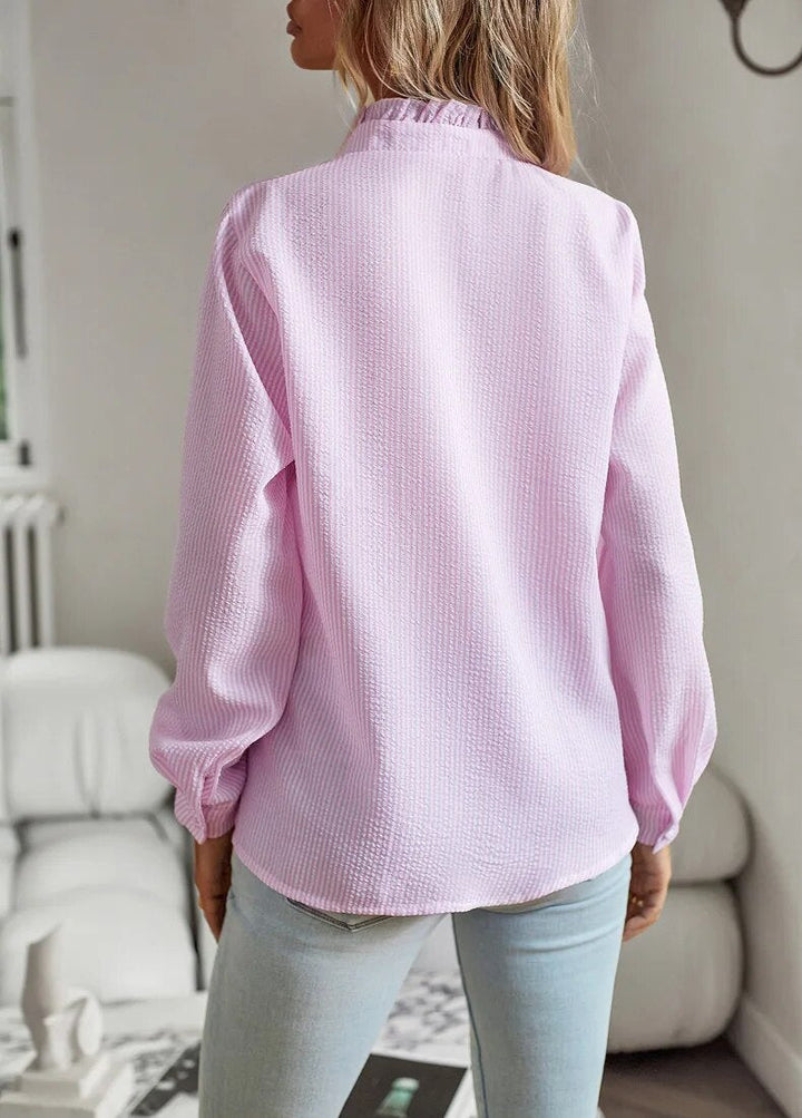 Celeste | Elegant Split-Sleeve Top