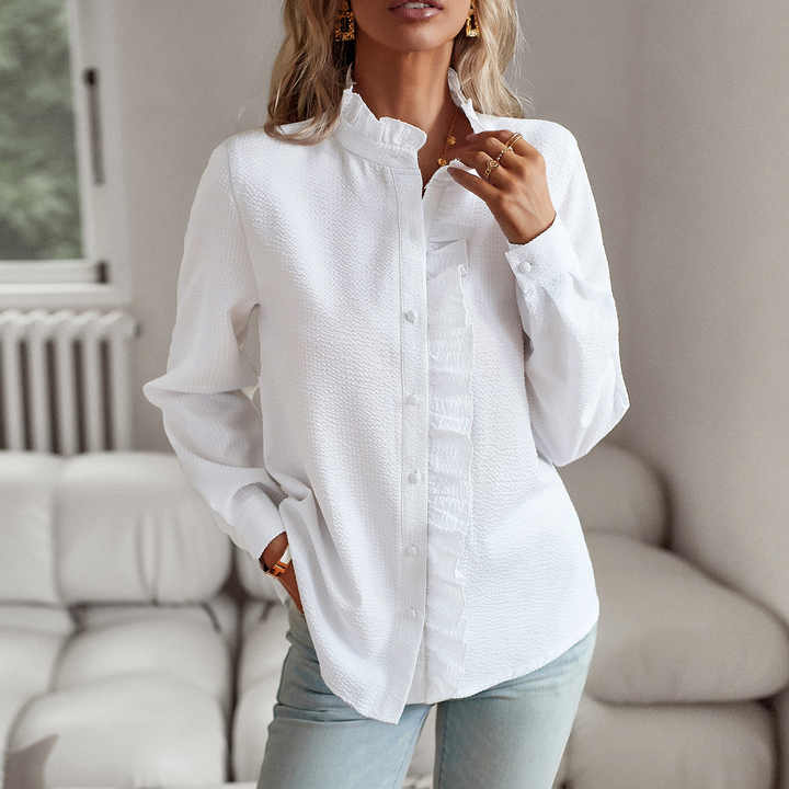 Celeste | Elegant Split-Sleeve Top